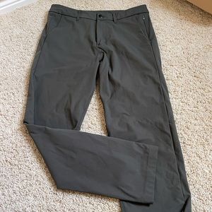 Lululemon Slim Fit Commission Pants - Dark Green, 30” waist